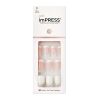 Kiss Impress Press-on Manicure, White, Petite Square, 'mini Me', 33 Ct.