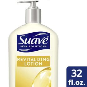 Suave Skin Solutions Body Lotion Revitalizing with Vitamin E;  32 oz