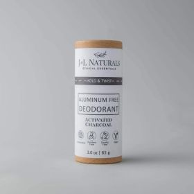 Aluminum-Free Deodorant (Scent: Activated Charcoal)